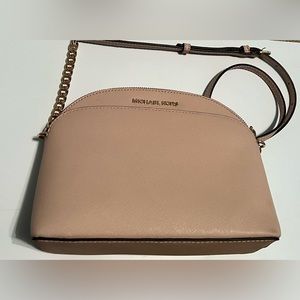 Light Pink Michael Kors Crossbody Purse